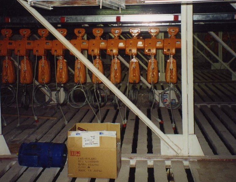 Argani e meccanica di scena nel sottotetto del Teatro Politeama Rossetti di Trieste